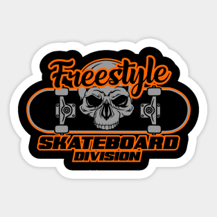 skateboard badge Sticker